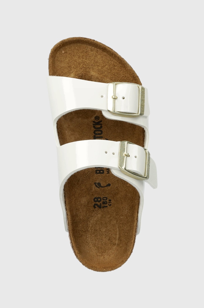 Dětské pantofle Birkenstock Arizona Kids BF bílá 1027150