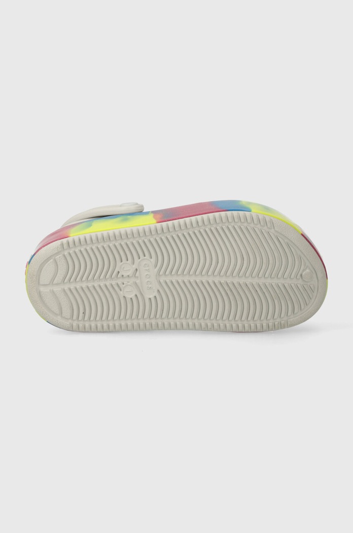 Παιδικές παντόφλες Crocs OFF COURT GLITTER BAND CLOG 209714.CROCS.OFF.COURT. γκρί