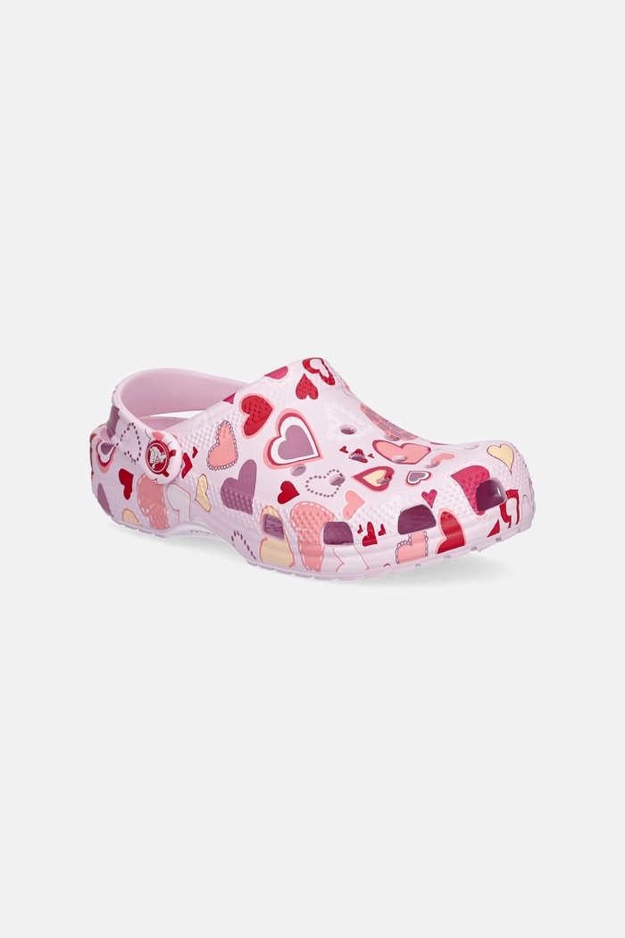 Παντόφλες Crocs CLASSIC VDAY CLOG ροζ 209754.CROCS.CLASSIC.VD