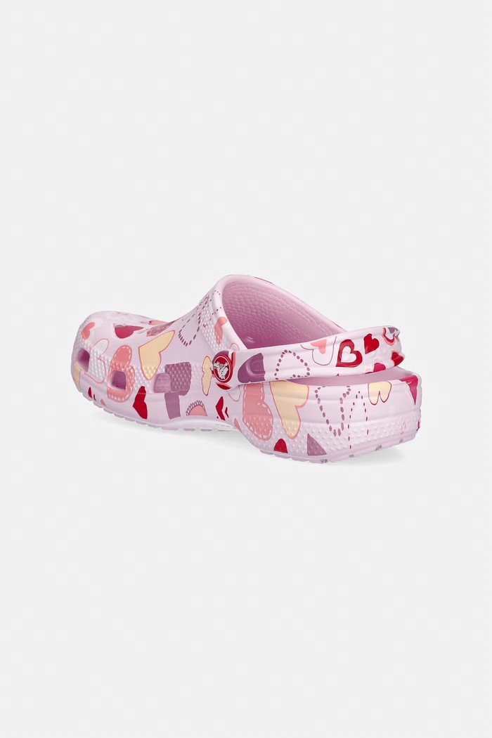 Κοριτσίστικα Παντόφλες Crocs CLASSIC VDAY CLOG 209754.CROCS.CLASSIC.VD ροζ