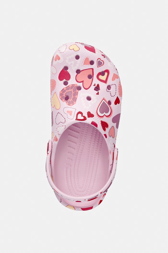 Παντόφλες Crocs CLASSIC VDAY CLOG ροζ 209754.CROCS.CLASSIC.VD