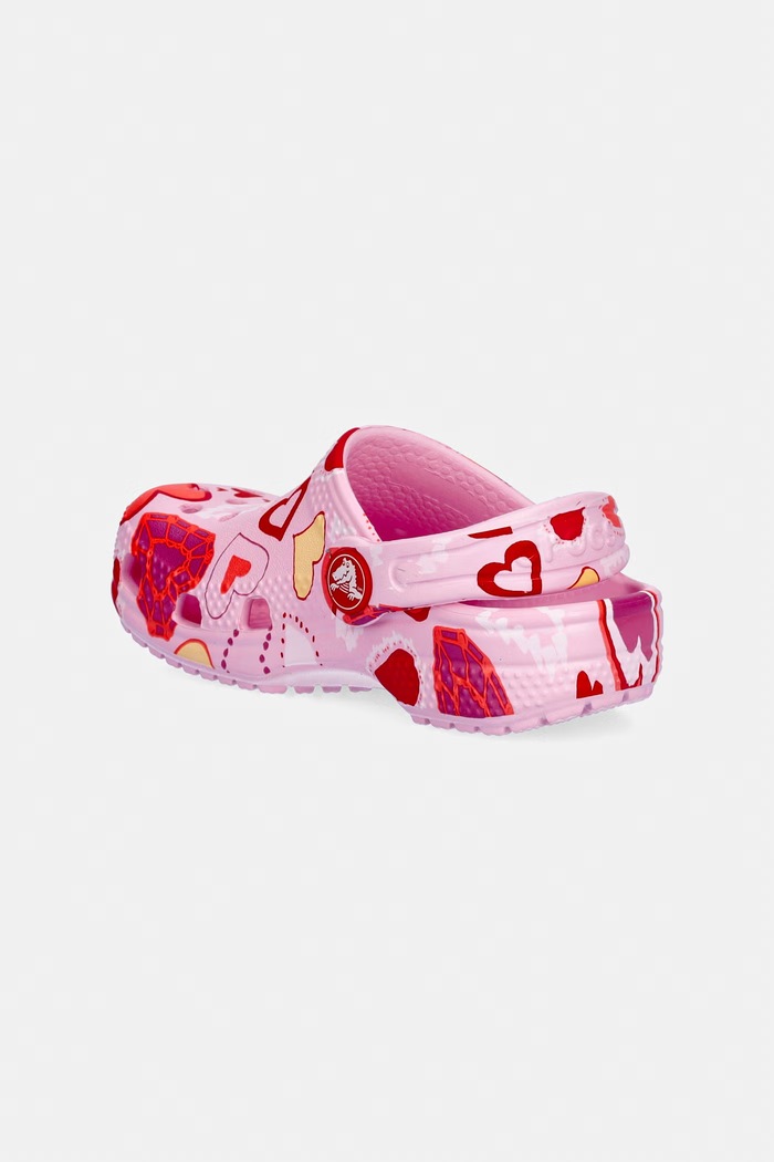 Κοριτσίστικα Παιδικές παντόφλες Crocs CLASSIC VDAY CLOG 209755.CROCS.CLASSIC.VD ροζ