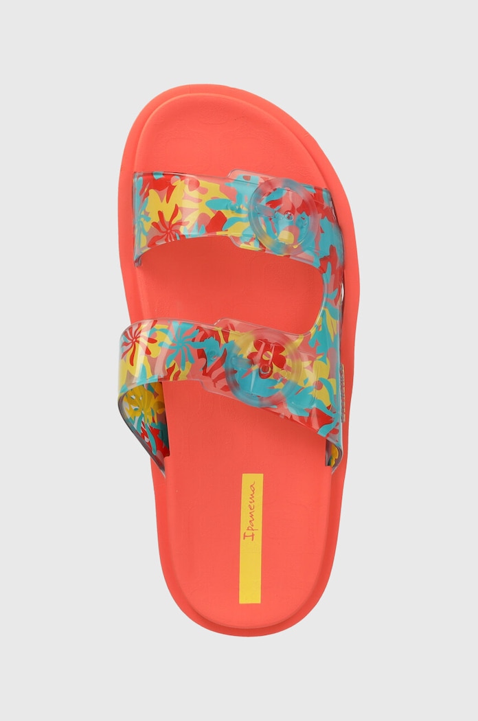 Detské šľapky Ipanema FOLLOW PRINT oranžová 27029.AJ311