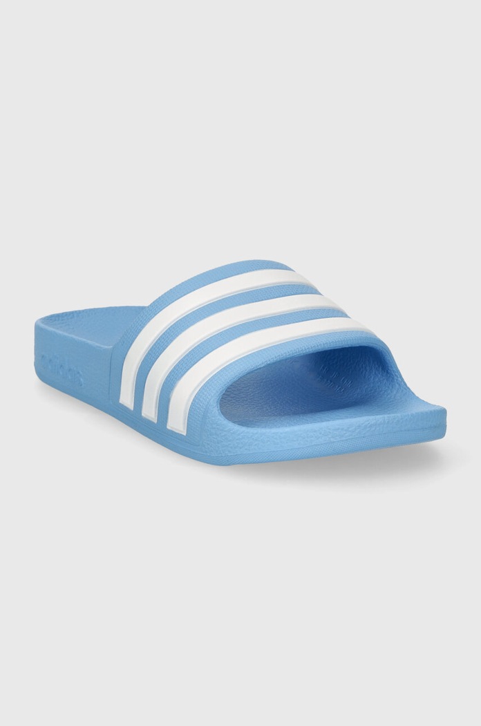Detské šľapky adidas ADILETTE AQUA K ID2621 modrá AW24