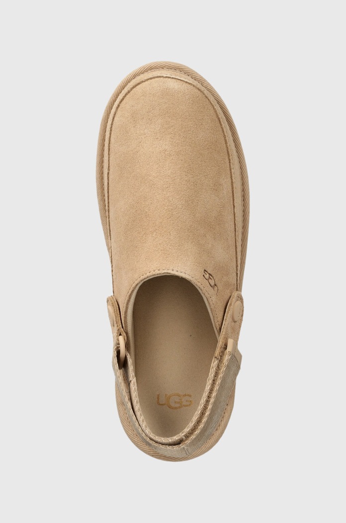 UGG gyerek velúr papucs GOLDENSTAR CLOG bézs 1159770K