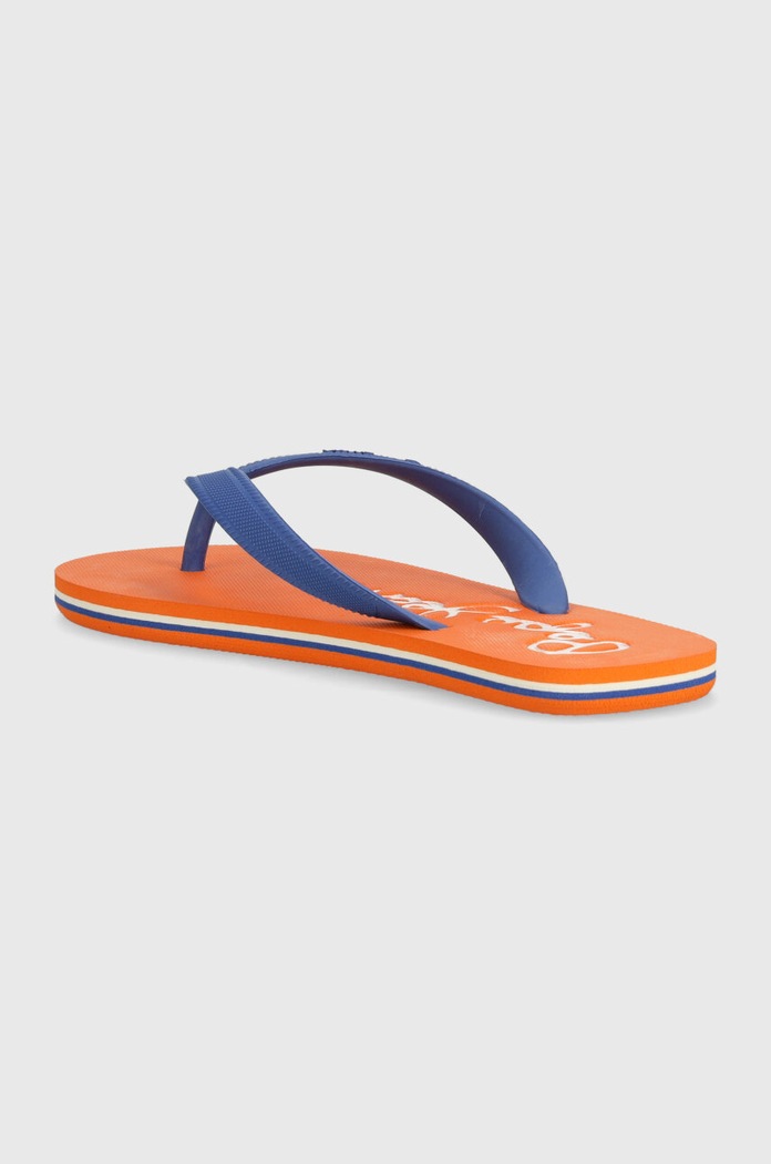 Chłopiec Pepe Jeans japonki dziecięce BAY BEACH BASIC B PBS70064 pomarańczowy