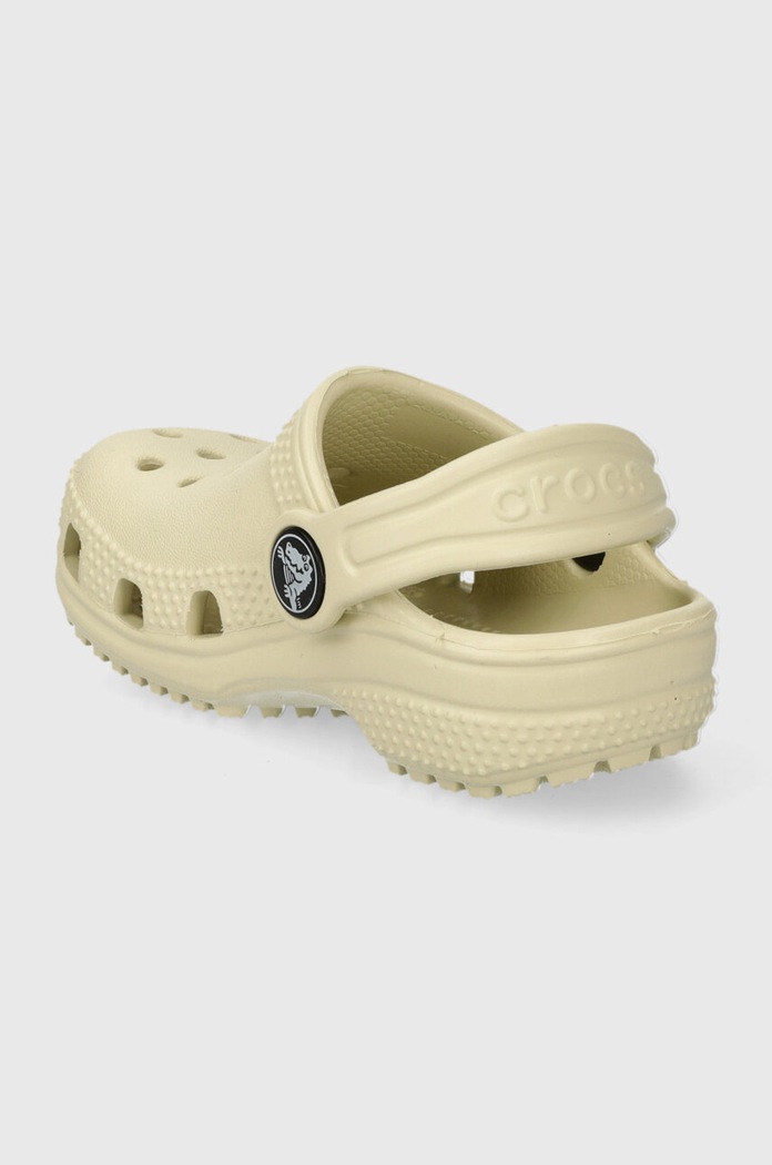 Chlapec Detské šľapky Crocs CLASSIC CLOG 206990.CROCS.CLASSIC.CL béžová