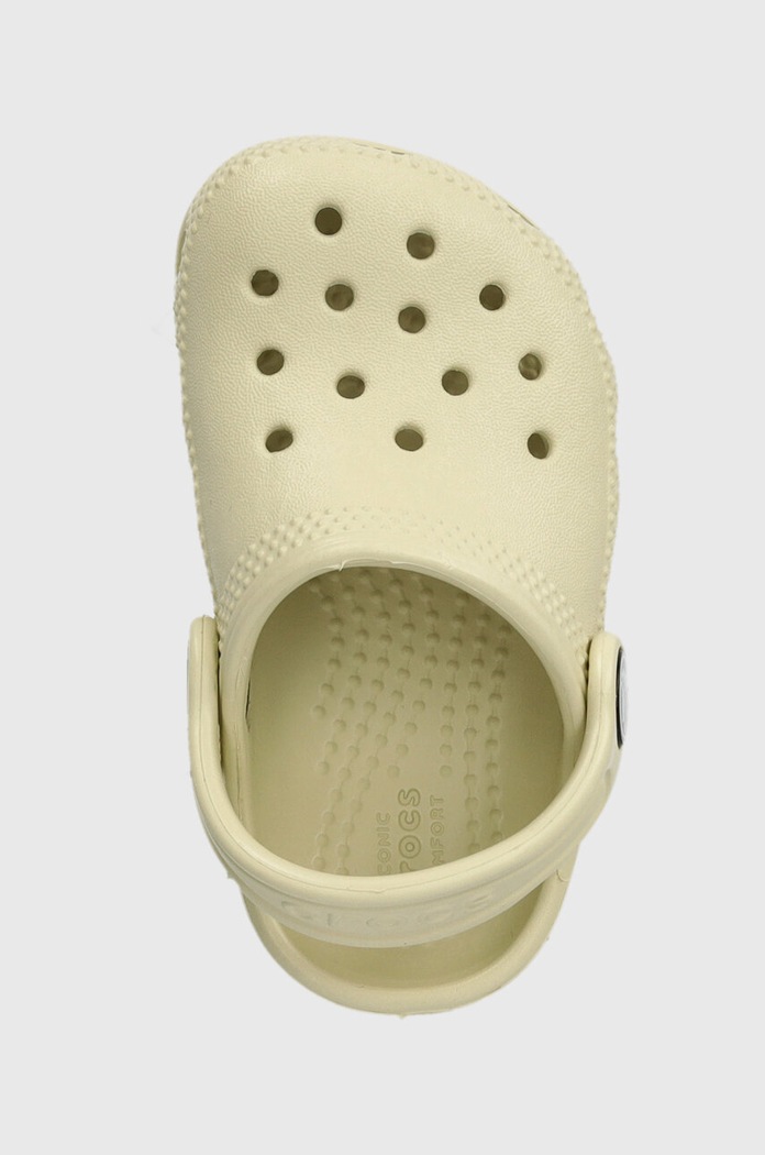 Detské šľapky Crocs CLASSIC CLOG béžová 206990.CROCS.CLASSIC.CL