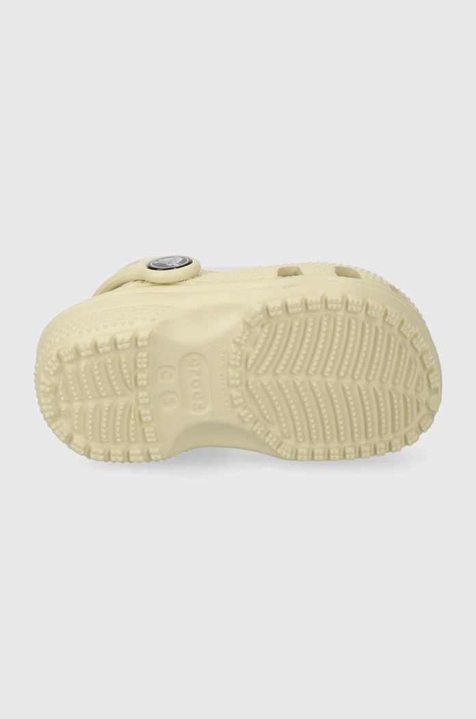 Detské šľapky Crocs CLASSIC CLOG 206990.CROCS.CLASSIC.CL béžová