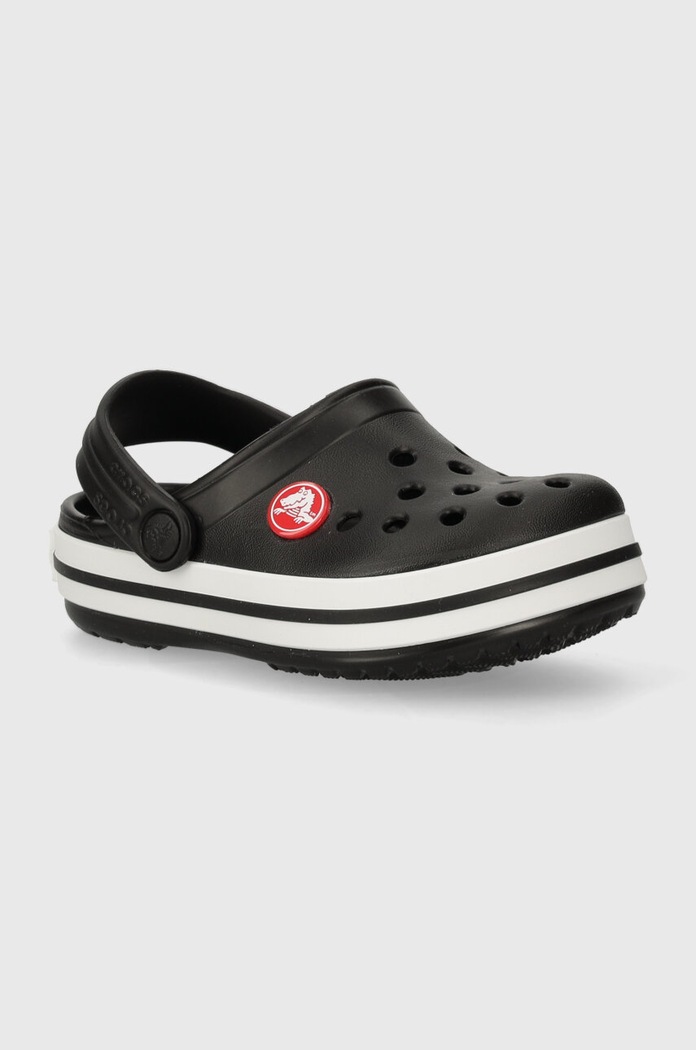 Dětské pantofle Crocs CROCBAND CLOG Kojenecký výrobek černá 207005.CROCS.CROCBAND.C
