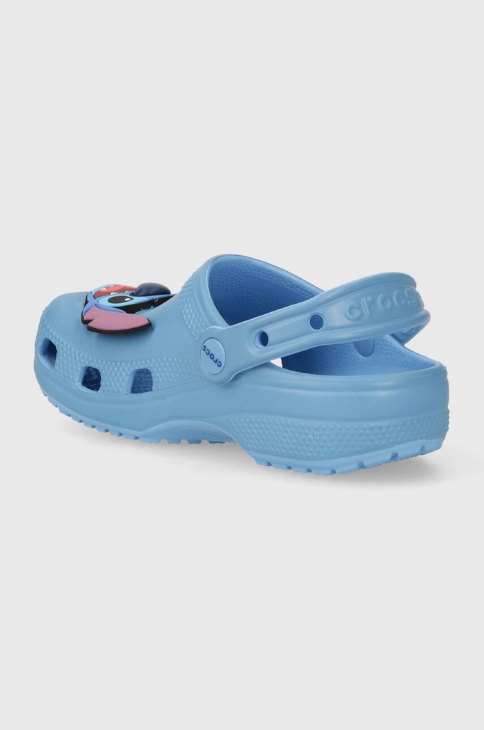 Chłopiec Crocs klapki dziecięce STITCH CLASSIC CLOG 209464.CROCS.STITCH.CLA turkusowy