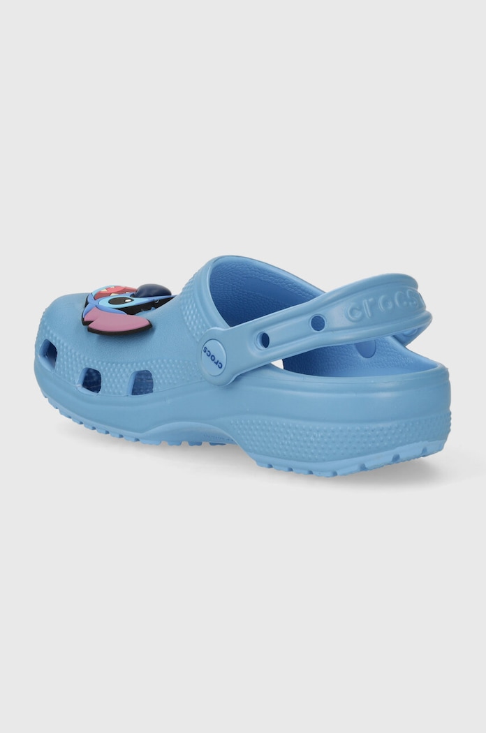 Chłopiec Crocs klapki dziecięce STITCH CLASSIC CLOG 209464.CROCS.STITCH.CLA turkusowy
