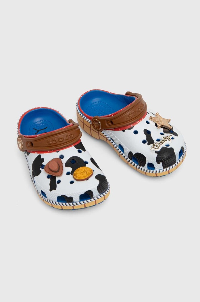 Detské šľapky Crocs TOY STORY WOODY CLASSIC CLOG Rozprávkové postavičky viacfarebná 209470.CROCS.TOY.STORY.