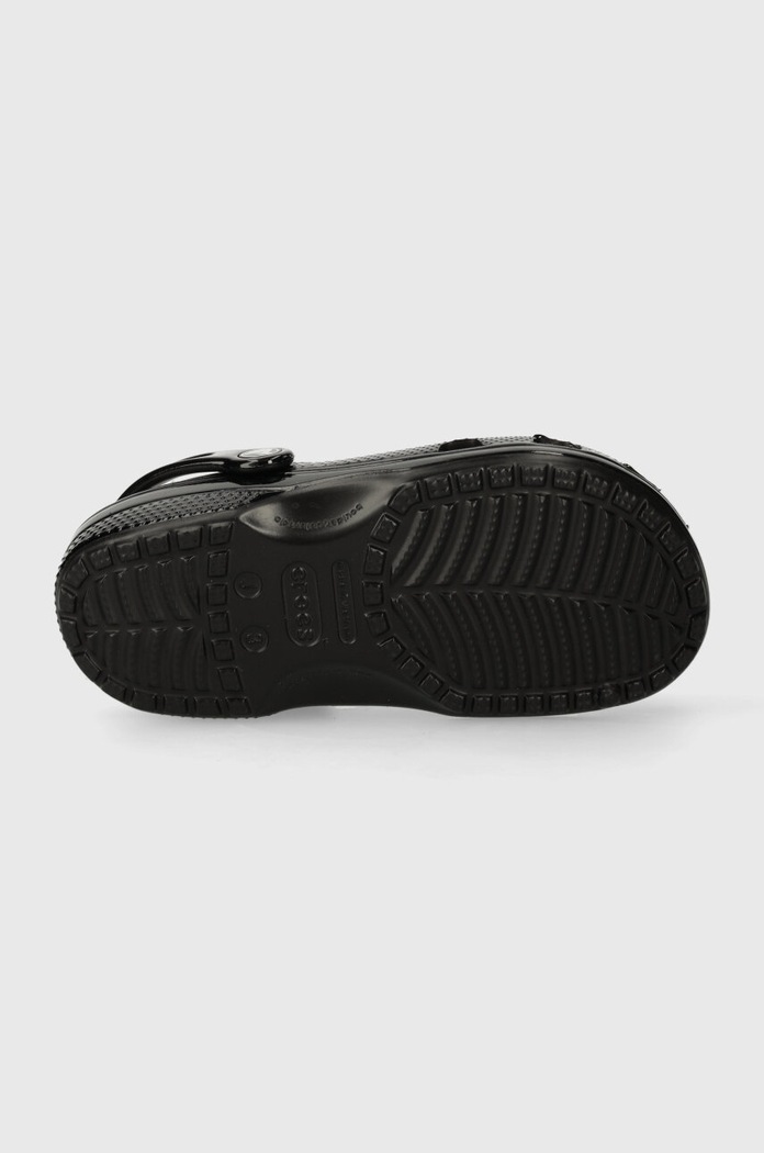 Crocs klapki dziecięce CLASSIC HIGH SHINE CLOG 209834.CROCS.CLASSIC.HI czarny