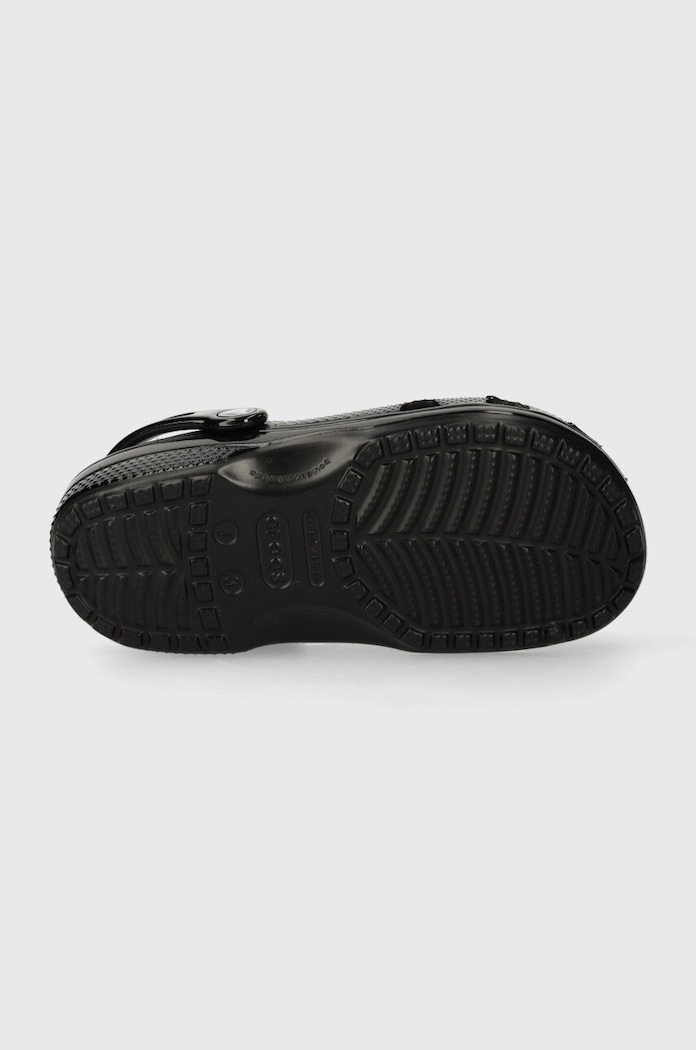 Crocs klapki dziecięce CLASSIC HIGH SHINE CLOG 209834.CROCS.CLASSIC.HI czarny