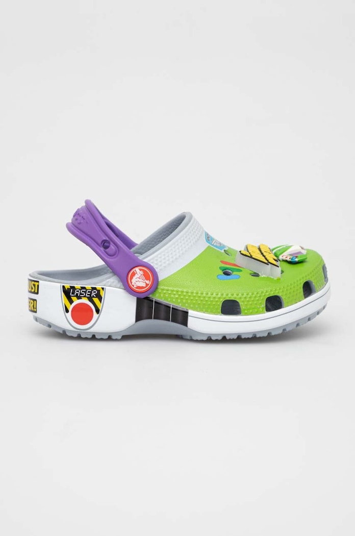 Dječje natikače Crocs TOY STORY BUZZ CLASSIC CLOG 209857.CROCS.TOY.STORY. zelena SS24