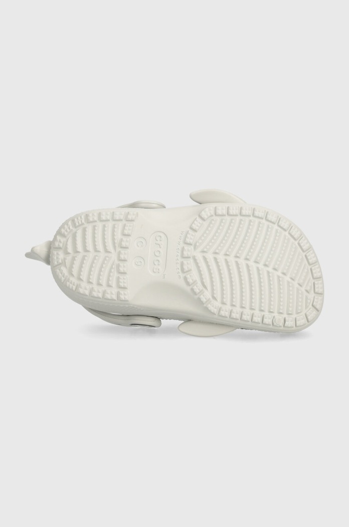 Crocs klapki dziecięce Classic IAM Shark Clog 210014.Classic.IAM.Shar szary