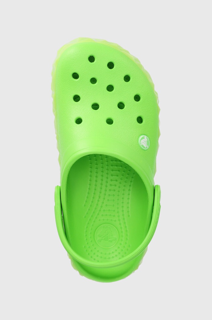 Crocs slapi copii Geometric Glow Band verde 210132.CrocbandGeometri