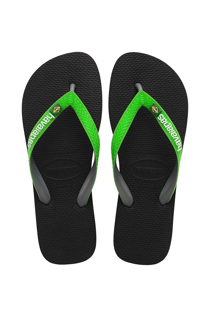 Παιδικές σαγιονάρες Havaianas BRASIL MIX μαύρο 4123206.8075