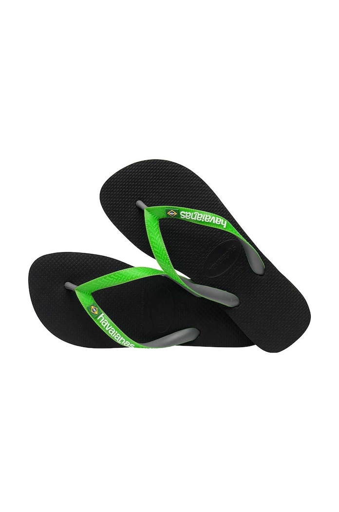 Παιδικές σαγιονάρες Havaianas BRASIL MIX μαύρο 4123206.8075