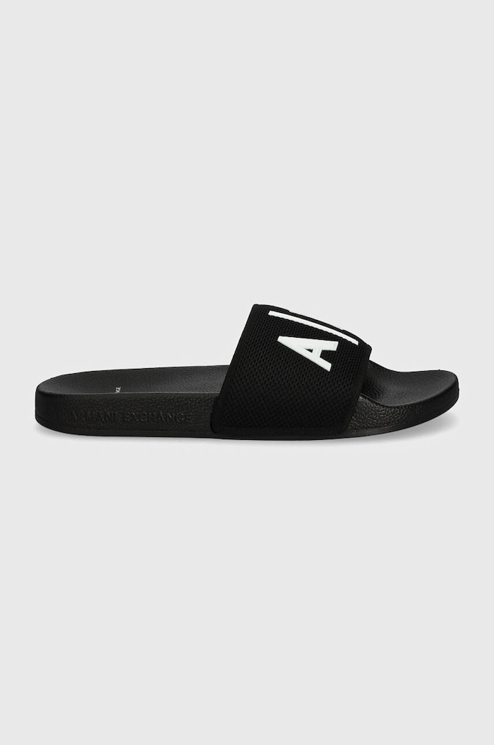 Natikači Armani Exchange XUP001.XV820.S277 črna SS26