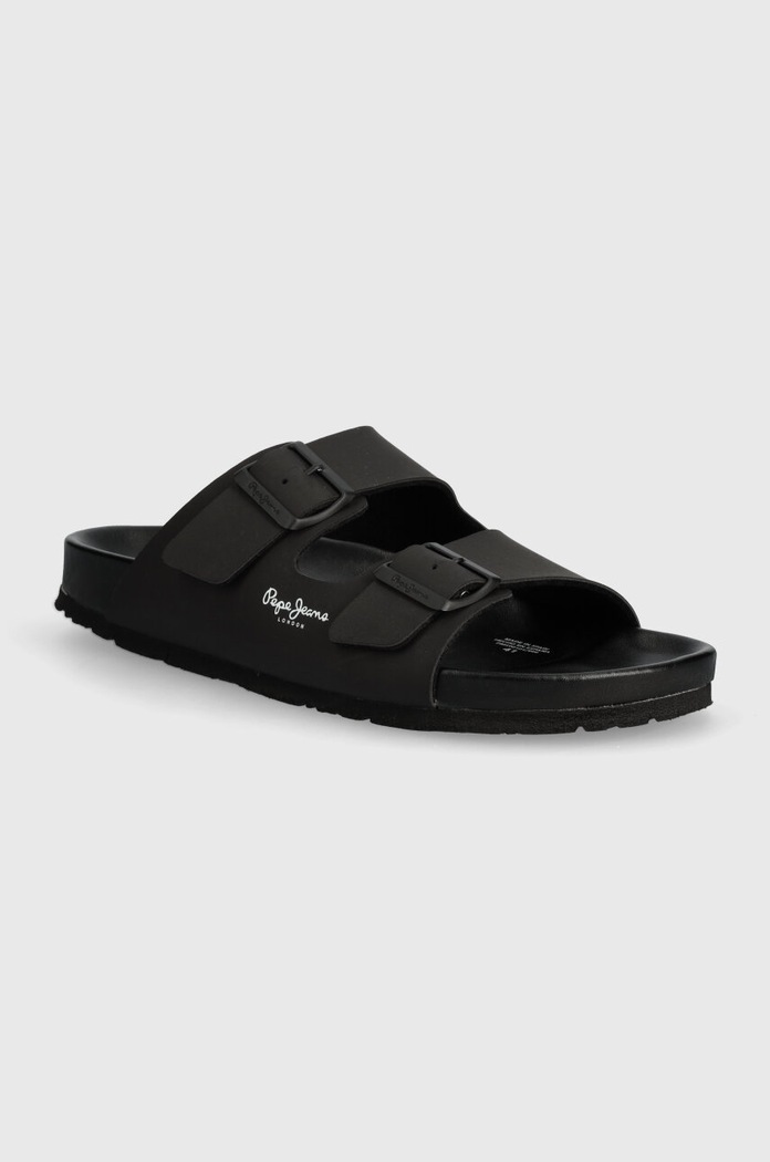 Šľapky Pepe Jeans PMS90101 čierna PMS90101