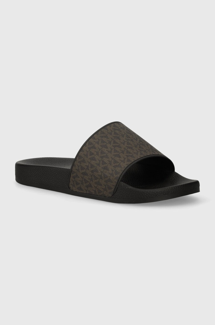 Michael Kors klapki Jake brązowy 42R0JSFA3Q.292