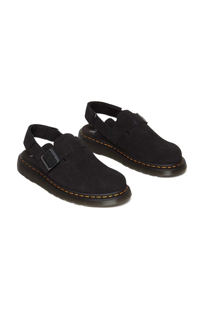 Σανδάλια σουέτ Dr. Martens Jorge II DM31563001 μαύρο