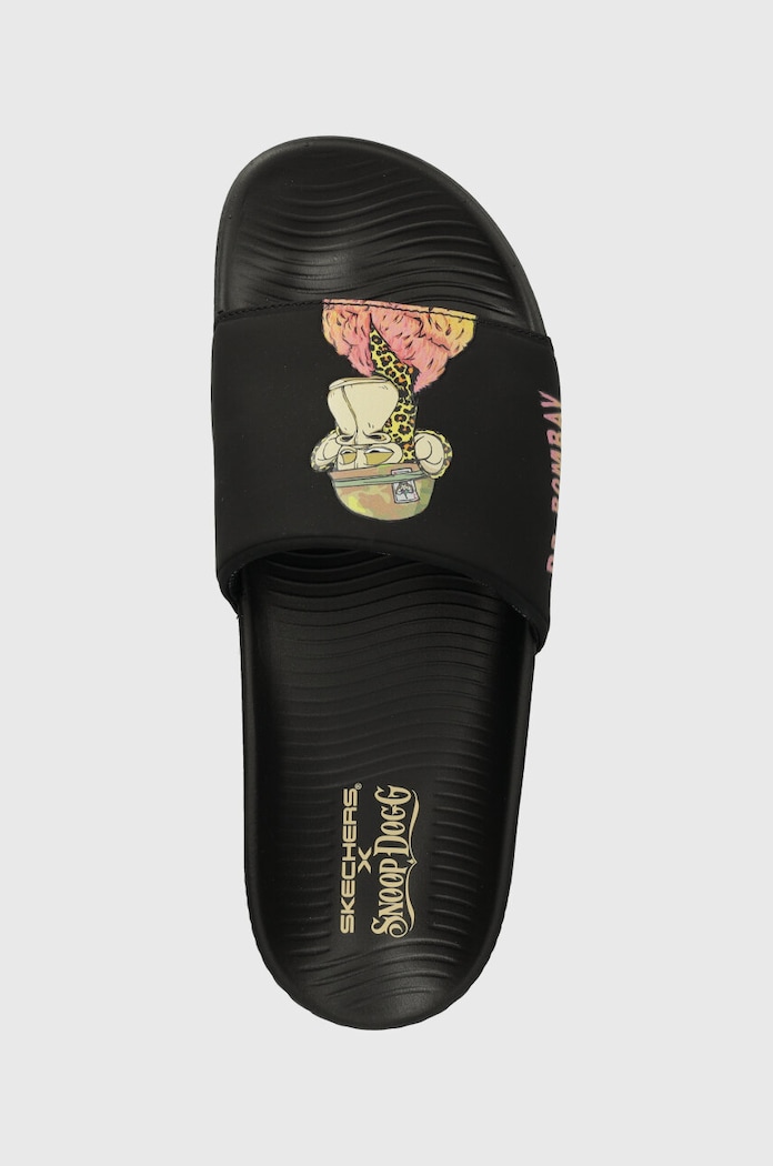 Skechers klapki SKECHERS X SNOOP DOGG czarny 251015