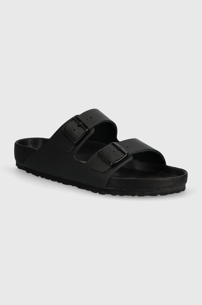 Кожаные шлепанцы Birkenstock Arizona чёрный 1026824