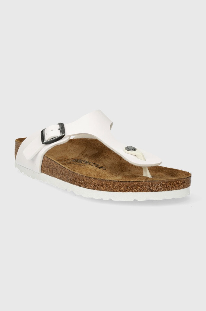 Birkenstock flip-flop Gizeh 745531 fehér SS26