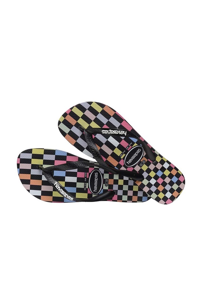 Havaianas slapi TOP CHECK negru 4148764.4366
