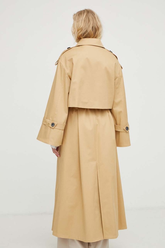 Oblečenie Kabát By Malene Birger Q71493004Z béžová