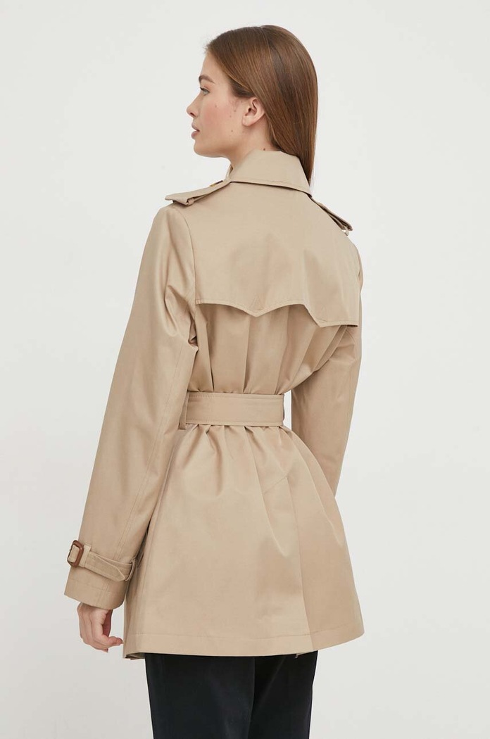 Odzież Lauren Ralph Lauren płaszcz 297936851 beżowy