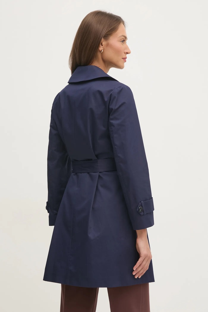 Oblečení Sisley Trench kabát Sisley 2NNSLN025 námořnická modř