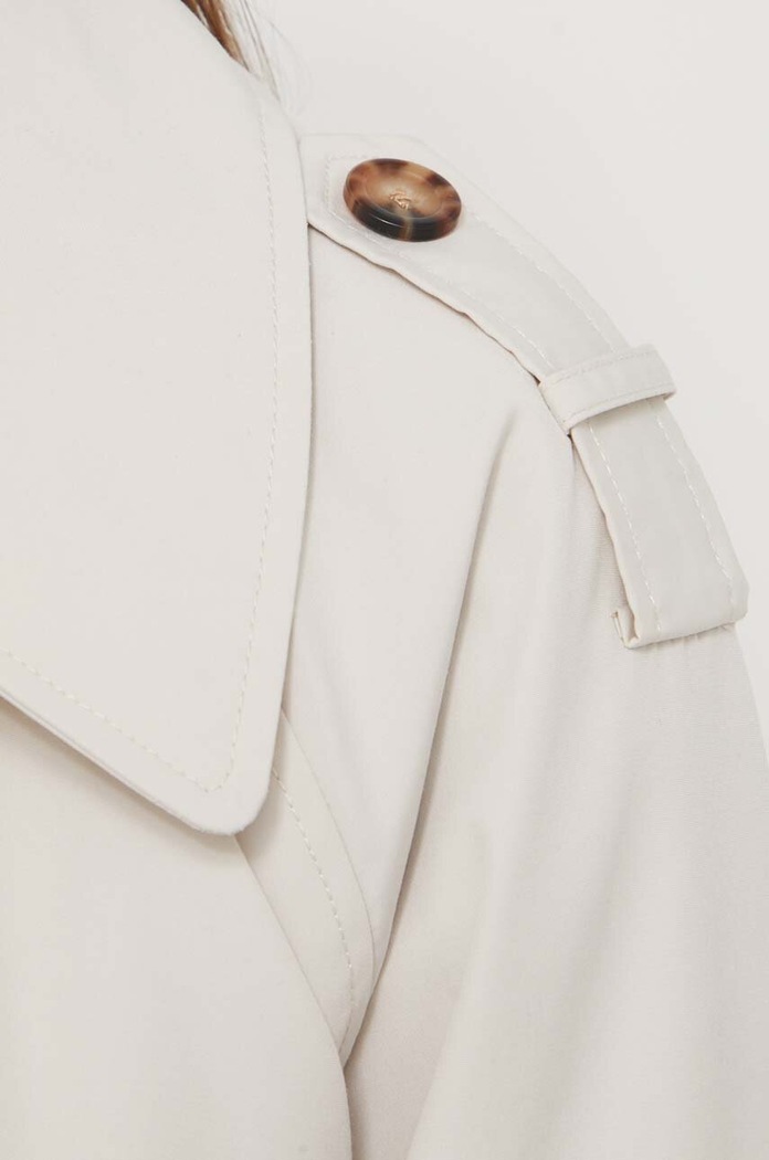 Abercrombie & Fitch trench KI144.4041.477 beige