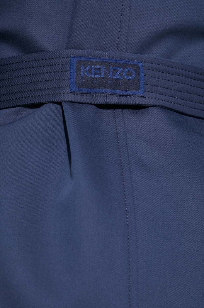 Trench kabát Kenzo Solid Elongated Kimono Trench FE52MA0729OV.77