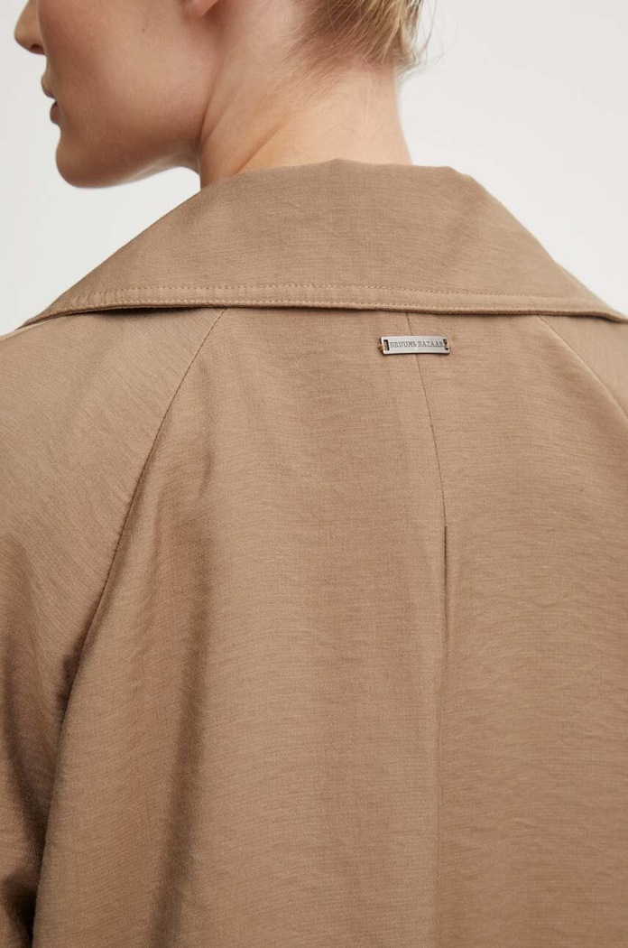 Bruuns Bazaar Trench kabát Bruuns Bazaar CornusBBAdelena jacket BBW3918
