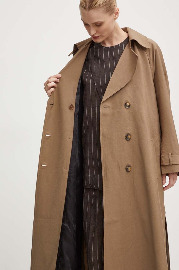 Bruuns Bazaar Trench kabát Bruuns Bazaar CornusBBAdelena jacket BBW3918