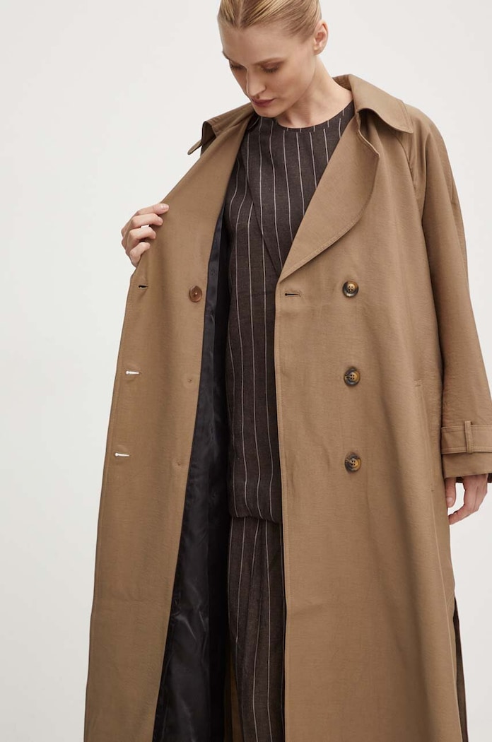 Bruuns Bazaar Trench kabát Bruuns Bazaar CornusBBAdelena jacket BBW3918