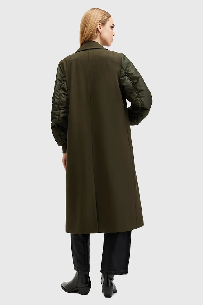 Kabát s vlnou AllSaints PAULAH W007OZ