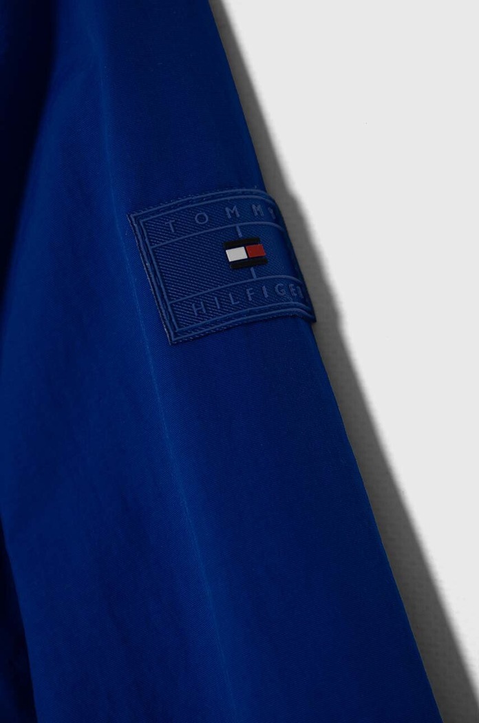 Otroška jakna Tommy Hilfiger modra KB0KB09104.98.122.PPYH