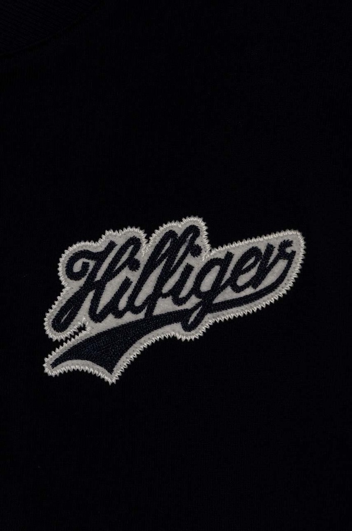 Chłopiec Tommy Hilfiger bluza bawełniana dziecięca KS0KS00541.128.176.PPYH granatowy