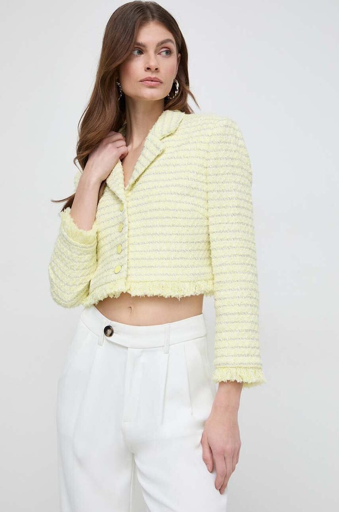 Sako Twinset látka žlutá 241AP2342