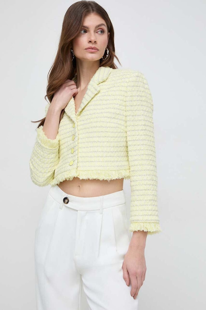 Sako Twinset látka žlutá 241AP2342