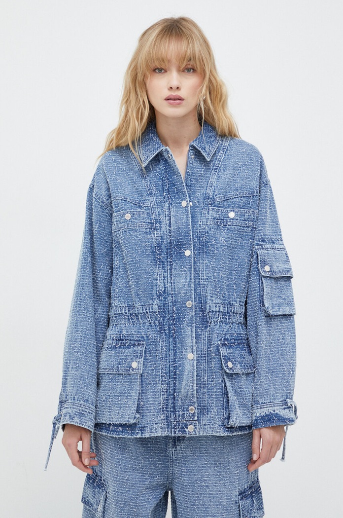 Jeans jakna 2NDDAY 2ND Edition Virea TT - Struct Drugo modra 2241717953