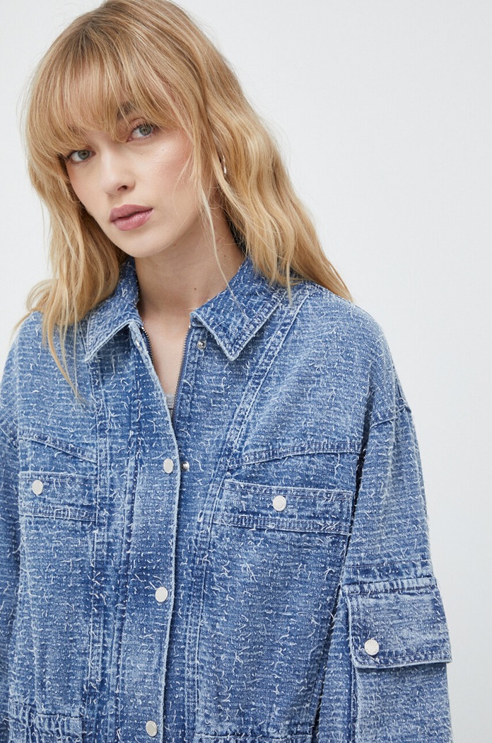 Jeans jakna 2NDDAY 2ND Edition Virea TT - Struct 2241717953 modra