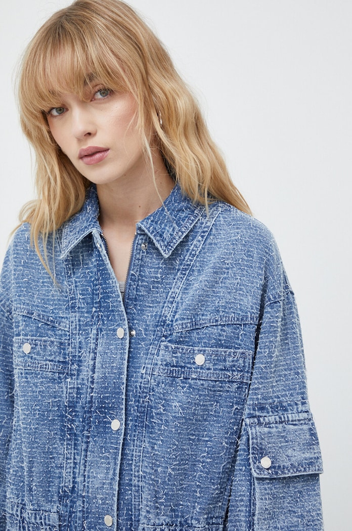 Jeans jakna 2NDDAY 2ND Edition Virea TT - Struct 2241717953 modra