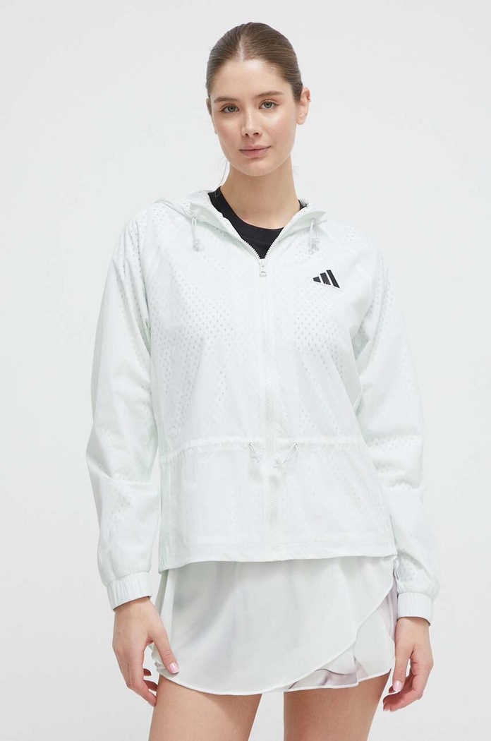 Tréningová bunda adidas Performance nezateplené zelená IL7366
