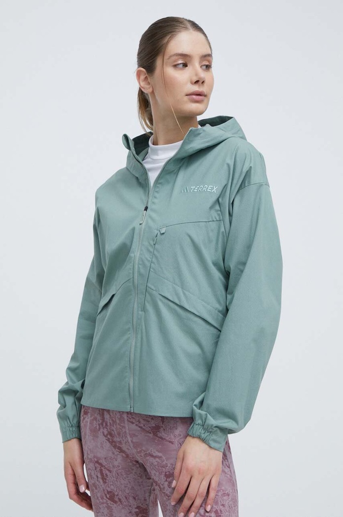 Vjetrovka adidas TERREX Xploric Planet friendly zelena IN4629